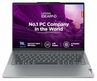 Lenovo IdeaPad Pro 5 Intel Evo Core Ultra 9 185H Built-in AI 14" (35.56cm) 2.8K-OLED 400Nits 120Hz Laptop (32GB/1TB SSD/Win11/Office 21/FHD+IR Camera/Alexa/3 Mon Game Pass/Grey/1.4Kg), 83D2001GIN
