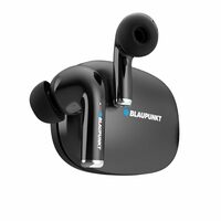 Blaupunkt BTW300 Moksha TurboPods (2025) True ANC Wireless Earbuds with Quad AI Mic, Crispr ENC Tech, Blink Pair, Dual EQ Modes & Premium Finish Bluetooth Earbuds for Music & Calls (Black)
