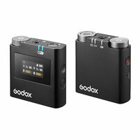 Godox Virso S M1 Wireless Microphone System for Sony Cameras and Smartphones (2.4 GHz)