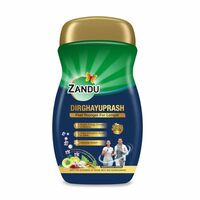 Zandu Dirghayuprash(450g) Anti AGEs Action* | Boosts Energy, Strength, Stamina | Helps Strengthens Bones & Joints | Goodness of Chyawanprash for 3X Immunity# | Helps Delay Skin Ageing | Scientifically Proven