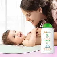 OYO BABY Baby Lotion for New Born Babies - 200ml with Olive Oil & Almond | Gentle Baby Lotion for Baby's Soft Skin | Body Lotion for Kids | Hypoallergenic, No Sulphates, No Parabens

