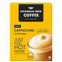Colombian Brew Cappuccino Coffee Premix  | 8 Sachets