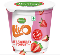 Heritage Livo Strawberry Yogurt