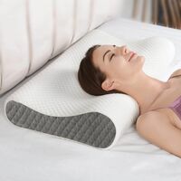 Memory Foam Orthopedic Cervical Pillow | Ergonomic Neck & Shoulder Support | X1