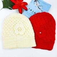 Nicsy Women Winter Soft Warm Snow Proof Cap Beanie Cap For Women's & Girl's Cap (Pack of 2)