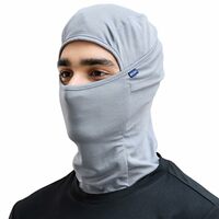 Boldfit face mask for bikers full face mask for bikers helmet head cover balaclava for men bike riding & biker head cover for helmet for men Balaclava for adult Black Masks for Bike Riding - Grey