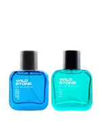 Wild stone Men Set Of 2 Hydra Energy & Edge Perfume - 30 ml Each