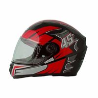Sage Square Proud 45 Full Face G1 Graphic Helmet | (ISI Certified) | Clear Visor | High Standard Safety | Enhanced Design | Extra Comfort & Style