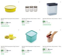 Master Cook Kitchen Containers @ Starting ₹35