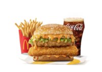 Buy McDonald's meal n get mc puff free