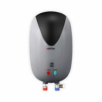 Activa 3 Liters Quick Water Heater Geyser, 3 KVA ISI Cooper Element - Grey & Black