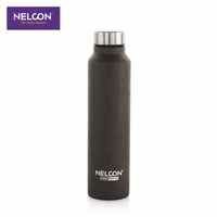 Nelcon Dew Crocz SS Bottle | 1000 ml | Black