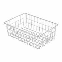 Zepto : Kuber Industries Small Stainless Steel Dish Rack - 30 cm with Handle