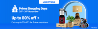 Amazon - Prime Shopping Days [Nov 20 - 24] Upto 80% Off + Upto 7% Off for Prime Members