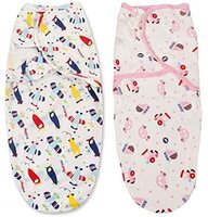 BabyMoon Organic Cotton Swaddle Wrap - Hip-Healthy, Comfortable & Cozily Warm Wrapping Blanket - Secure & Durable Baby Cover - Eco Friendly Babywearing…