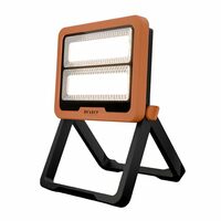 Dylect® Luxe Solar Camping Light – Portable LED for Camping, Hiking & Outdoor Use |2 in 1 Charging- Solar & USB Type-C 220v, Power Bank & Hazard Lighting| IP64 Waterproof| ABS Built (Orange)