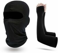 PAANAKIN Black Bike Face Mask for Men & Women on Flipkart