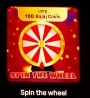 Bajaj Finserv - Spin The Wheel - Get Upto 100 coins (20/40/50/75/100)