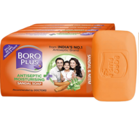 Boroplus Antiseptic Moisturising Sandal Soap 125g × 4(location specific)