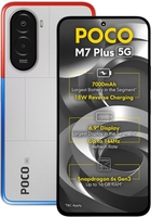 POCO M7 Plus 5G (4 GB, 128 GB, Chrome Silver)