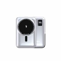 Lenyes PW134D Wireless Charging 10000 mAh Power Bank, 20W Type-C/15W Wireless Output, Compatible with iPhone 16/15/14/13/12/11/X/XR & Other Wireless Enabled Devices, Magnetic Ring for Android Phones