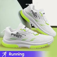 BRUTON Running Shoes For Men (White)