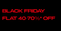 H&M - Black Friday & Cyber Monday SALE - Flat 40% - 70% Off 