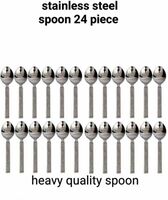 Premium Stainless Steel Spoon Set Steel Table Spoon Set on Flipkart
