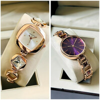 Americanviber Premium Color Smooth Finish COMBO Pack 2 Analog Watch  - For Women DRW0027CCK