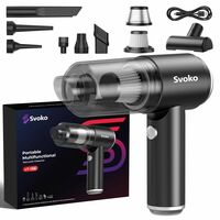 4-in-1 Portable Vacuum Cleaner for Car Use, Small Handheld Vacuum Vleaners for Dust, 10000Pa Powerful Suction, Rechargeable Battery