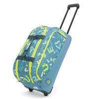 uppercase Grid 62 Duffle Trolley Bag (Teal)