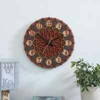 Casacraft From Pepperfry Laser Cut Design Mdf Wall Clock Living Room