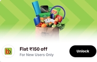 BOB, Canara, PNB - Flat ₹100 off on order above ₹349 Bigbasket voucher (old user working)