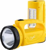 Portable Long range Laser LED Kisan Torch + High Bright Side SMD Light EN-985 Torch (Multicolor : Rechargeable)