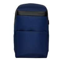 F Gear Captain Navy 20 Ltrs 2 Compartment Laptop Backpack (3917), M