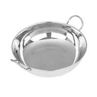 Zepto : BAY6 Stainless Steel Kadai Set – 2.3 L & 1.8 L
