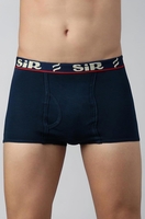 Bazaar : Pure Cotton Regular Fit Printed Colour Waistband Underwear for Men