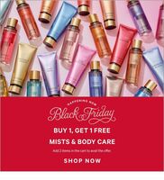 Victoria's Secret Black Friday Sale - Buy 1 Get 1 Free
