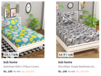 Myntra | Bedsheets starting @149