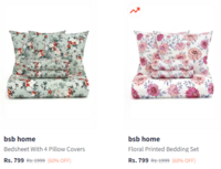 Myntra | Bedding sets starting @ 799 