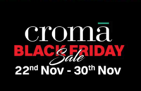 Croma Black Friday sale  up to 50% off on Electronics 