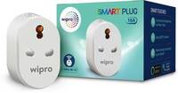 Wipro Wi-Fi Smart Plug with Universal Socket (White) Smart Plug (White) Smart Plug  (White)