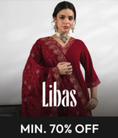 Ethnic wear from Biba & Libas Up to 85% off + Extra 15% off