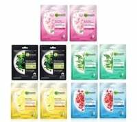 Garnier skin naturals face serum sheet mask pack of 10 -280gm (lowest)