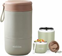 daiDokoro 730ml Stainless Steel Leakproof Lunch Pot