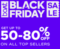 Boat Black Friday sale - 50% to 80% off on all Top Sellers 