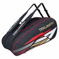Triumph Top Spin Gaint 6R Tennis Kit Bag Black/Red