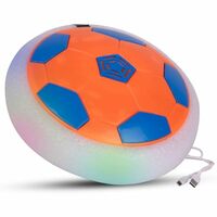 BUMTUM Hover Ball for Kids| Hover Football Indoor Electric Floating Hoverball Soccer |C-Type USB Rechargeable Battery Powered| Air Football Smart | Toy for Boys and Kids (2-10 Years, Orange)