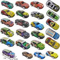 10 Alloy Metal Pull Back Mini Race Cars Set for Kids - Color & Design May Vary on Flipkart