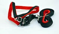 Dogista pet products Imported mukhmal Harness Set 0.75 (Color May Vary) Small